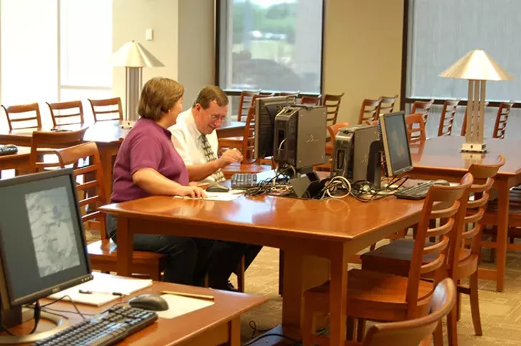 Authors, geneology researchers, journalists and students use Oklahoma Historical Society’s Research Center for their projects. | Photo Oklahoma Historical Society / provided