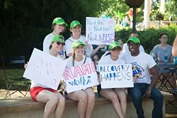 Guests participate in last year’s NAMIWalks Oklahoma event. | Photo provided