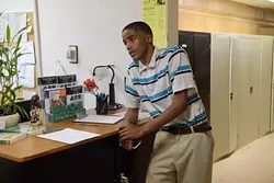 Savon Knight, a Douglass High School student, benefits from Oklahoma City Public Schools’ homeless program, which has provided him with uniforms, supplies, backpacks and bus passes. (Garett Fisbeck)