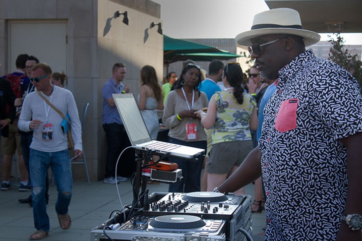 Deadcenter Film Festival, Opening Night Party, Oklahoma City Museum of Art rooftop, Oklahoma City, June 9, 2016. - ERICK PERRY