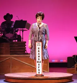 Julie Johnson portrays crossover singer Patsy Cline in CityRep’s latest production. (Photo Oklahoma City Repertory Theatre / provided)