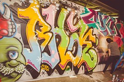 Graffiti artists showed off their skills at last year&#146;s Oklahoma Hip-Hop Festival. | Photo Oklahoma Hip-Hop Festival / provided