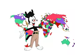 “Yakko’s World” is one of the most recognized songs in the colorful musical history of Animaniacs | Image WB / provided