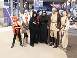 Those who attended Science Museum Oklahoma’s last Star Wars-themed Science Overnight got the chance to pose with several of their favorite characters. | Photo Science Museum Oklahoma / provided