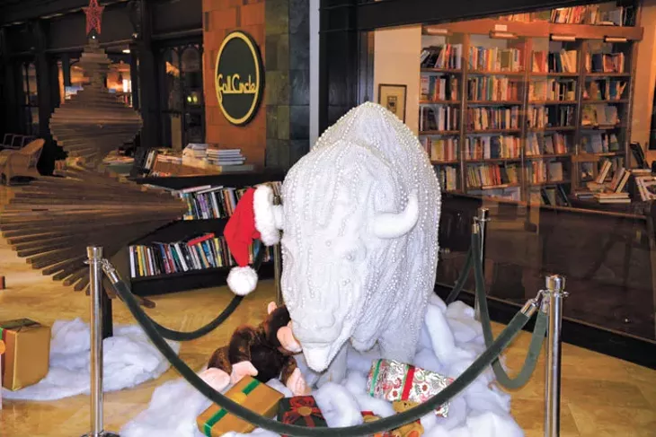 Pearl the Buffalo has become the symbol for Full Circle’s commitment to Oklahoma. | Photo Jacob Threadgill