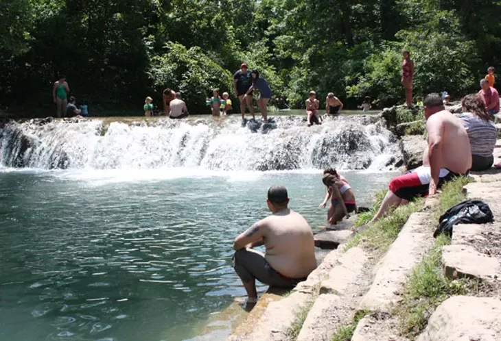 According to National Park Service, Chickasaw National Recreation Area requires about $19.7 million in maintenance. (Photo Laura Eastes)