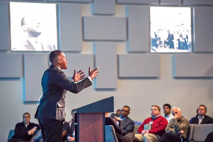 BerThaddaeus Bailey travels the country, reciting Dr. Martin Luther King Jr’s “I Have a Dream” speech. | Photo provided