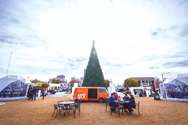 Holiday Pop-Up Shops has operated in Midtown for five years. Retail participants include local businesses. (James Harber / provided)