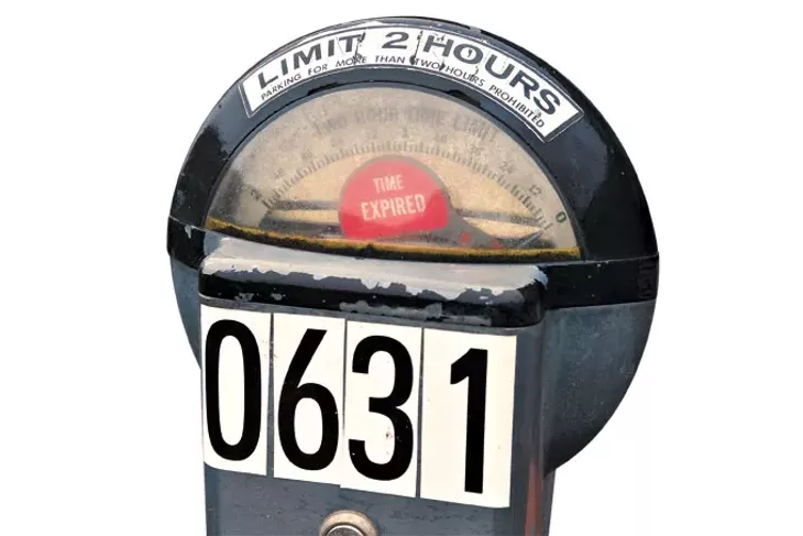 This parking meter and other coin-operated models will be removed from city streets as part of an effort to modernize parking. | Photo Laura Eastes
