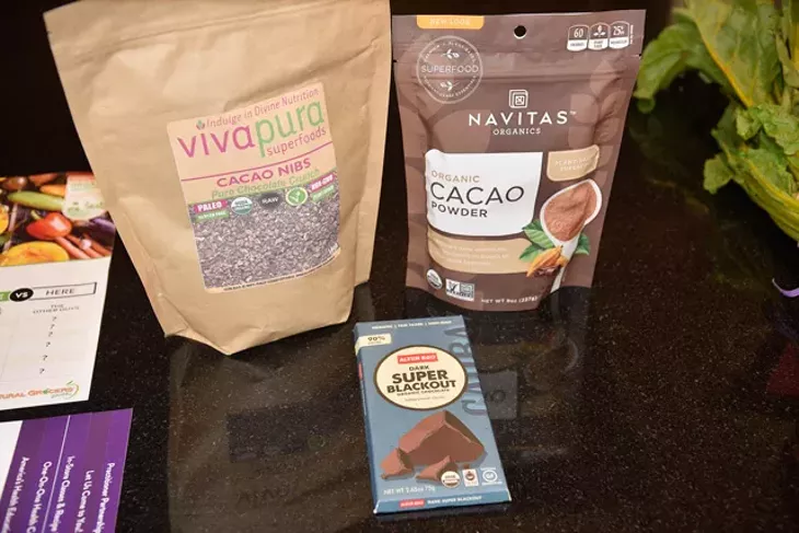 Chocolate is a great source of free radical scavengers if it is at least 70 percent pure cacao. (Photos Jacob Threadgill)