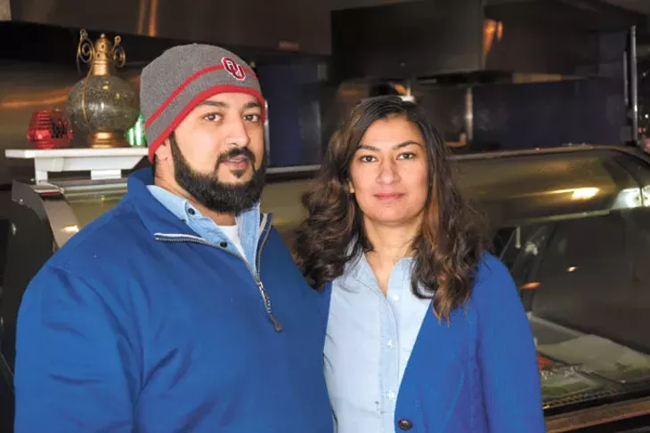 Azim and Huma Akhtar run Fusion Charcoal Grill. | Photo Jacob Threadgill