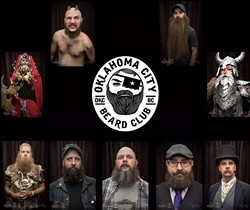 Members of the OKC Beard Club | Photo provided