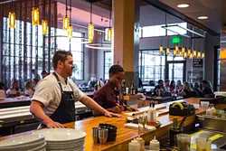 Chef Jason Campbell devised a Thanksgiving menu based on his Southern roots. | Photo 21c Museum Hotels / provided