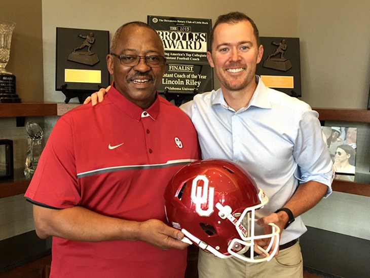 Lincoln Riley hired his former head coach Ruffin McNeil after taking over for Bob Stoops this summer. | Photo provided