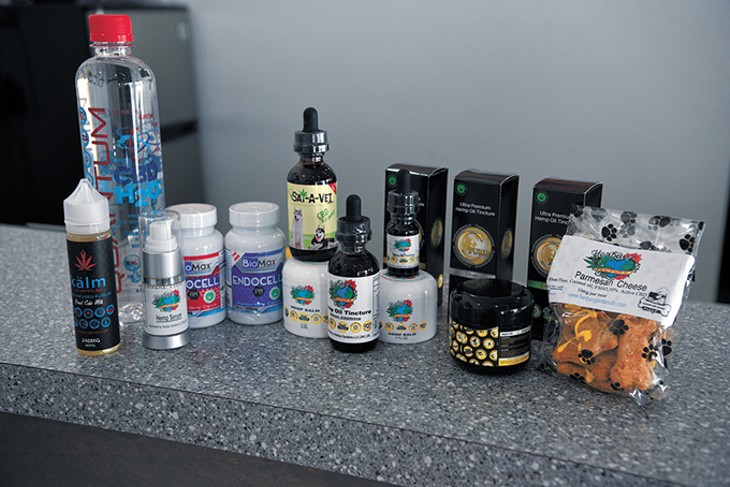 Herban Mother carries many different CBD-infused products in liquid, topical, vapor, edible and other forms. - BEN LUSCHEN