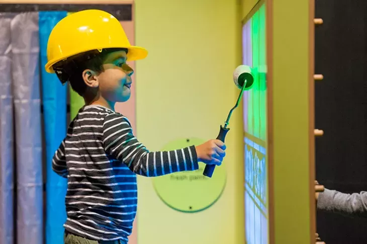 Building Buddies is open in the Oklahoma Museum Network gallery at Science Museum Oklahoma through September. - PROVIDED