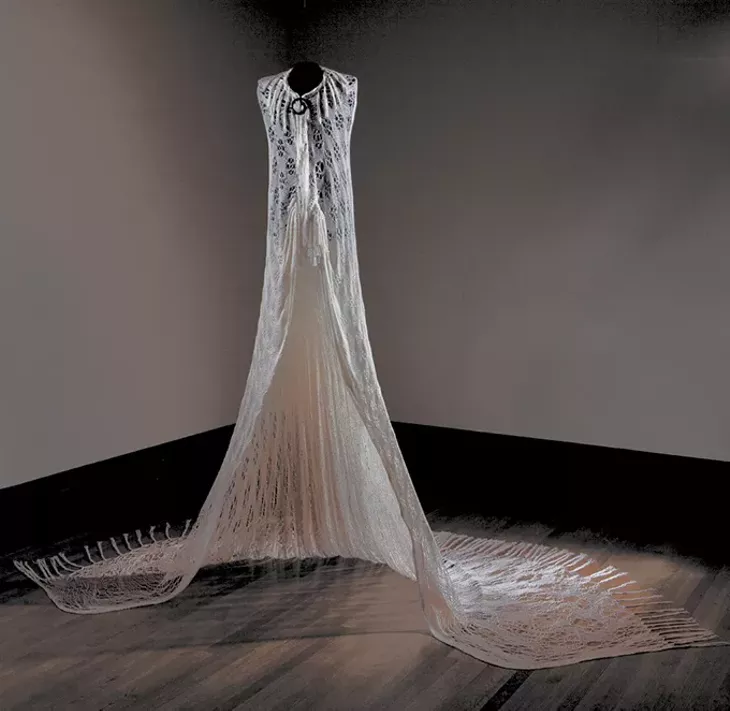 “The Lady” by Tyra Shackelford - EITELJORG MUSEUM OF AMERICAN INDIANS AND WESTERN ART / FRED JONES JR. MUSEUM OF ART / PROVIDED