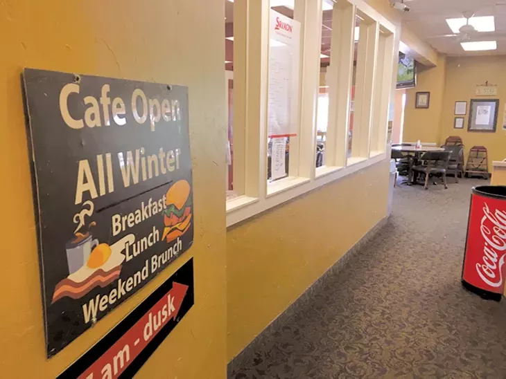 During the summer, The Golf Club Diner is open 6 a.m.-9 p.m. Winter hours are 7 a.m.-5:45 p.m. - JACOB THREADGILL