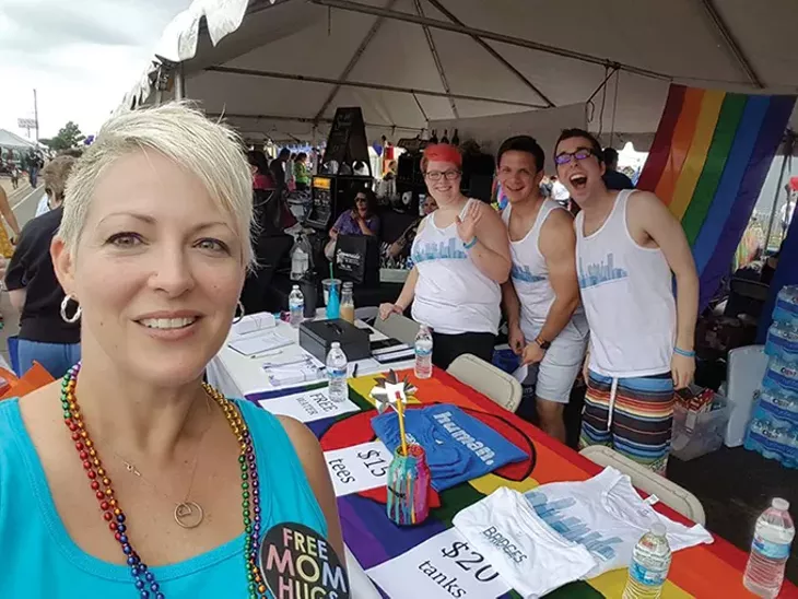 Free Mom Hugs will run the beer tent at this year’s Pride events. - PROVIDED