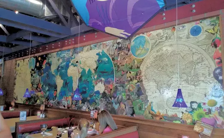A collage at a Hideaway in Tulsa - PROVIDED