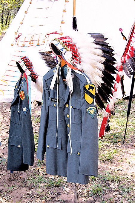 The veterans memorial honors Native Americans who have served in the U.S. armed forces. - SMITHSONIAN INSITUTION / PROVIDED