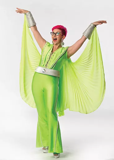 Renee Anderson plays Rosie in Mamma Mia! - KO RINEARSON / LYRIC THEATRE OF OKLAHOMA / PROVIDED