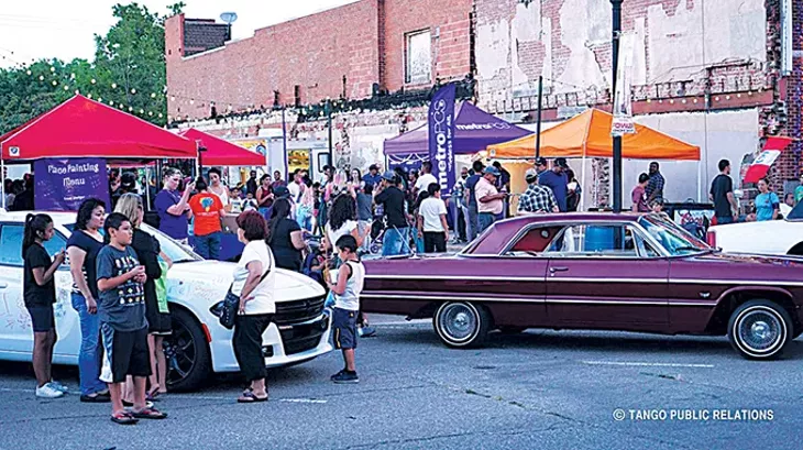 A classic car show is one of the reoccurring features of Fiesta Friday. - PROVIDED