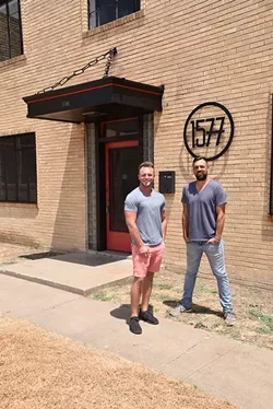 David Tester and Christopher Hunt of 1577 Productions moved to the Iron Works District in search of more space and lower rent. - MEG CHERIE