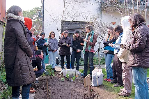 Stephanie Holiman teaches organic gardening classes at various locations around Oklahoma City and Chile. - STEPHANIE HOLIMAN / PROVIDED