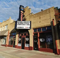 The Rodeo Opry building is now home to the nonprofit independent Rodeo Cinema theater. - PROVIDED