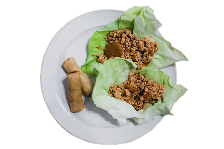 Asian lettuce wraps from Speedy Spoons’ April menu - PROVIDED