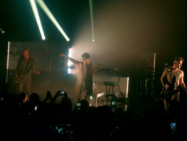 Gary Numan performs at Tower Theatre Monday night. - ERIC MILLER