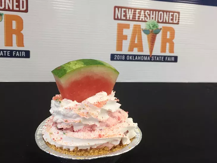 The watermelon pie from Cutie Pies Concession was the overall winner of the Great TASTE of a Fair competition. - JACOB THREADGILL
