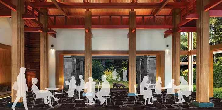 A rendering of OKC Zoo's Sanctuary Asia - PROVIDED