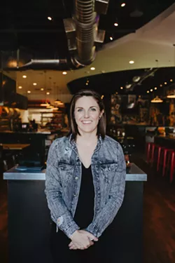 Rachel Cope, founder and CEO of 84 Hospitality Group, wanted to maintain the style and ambiance of the original Empire Slice House for the new location. - ALEXA ACE