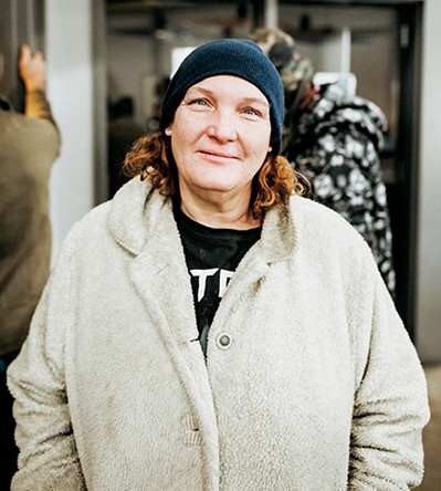 Forty-nine-year-old Linda Debard visits the day shelter at The - Homeless Alliance of Oklahoma City. She is in need of a new winter coat. - ALEXA ACE