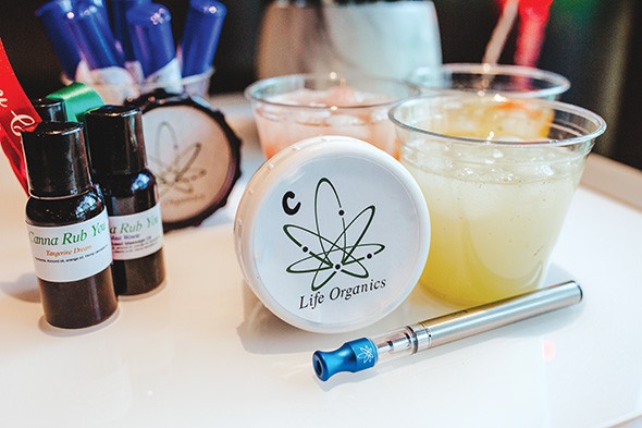 Life Organics Cannafe in Norman offers flavorful ways to take CBD. - ALEXA ACE