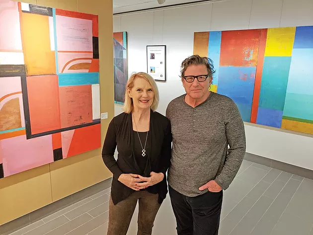 Inspirations from Nature, an exhibition of paintings by Susan Morrison-Dyke and Anthony Dyke, is on display in the visitor center at Myriad Botanical Gardens through Feb. 28. - PROVIDED