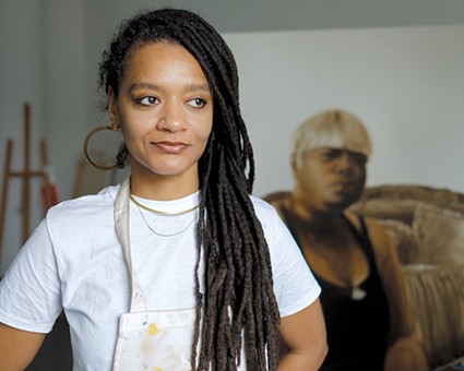 Tatyana Fazlalizadeh interviewed black residents of northeast Oklahoma for her upcoming exhibition, Oklahoma Is Black, at Oklahoma Contemporary. - PROVIDED