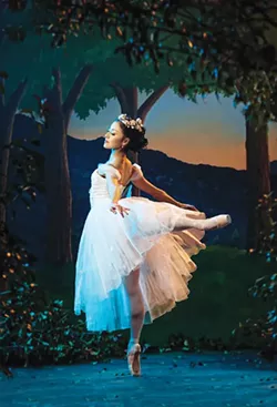 Miki Kawamura makes her final appearance as principal dancer in Oklahoma City Ballet’s La Sylphide. She will continue with the company as ballet master. - OKLAHOMA CITY BALLET / PROVIDED
