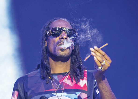 Snoop Dogg, shown at the 2015 Life Is Beautiful Festival in Las Vegas, Nevada, was supposed to be the headliner at 2018’s Hempfest in Oklahoma City. - BIGSTOCK.COM