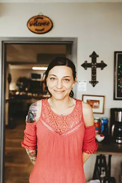 Leslie Collum, owner of Painted Nurse Apothecary, a medical marijuana patient and registered nurse, is suing over HB2612, - also known as the “unity bill.” - ALEXA ACE