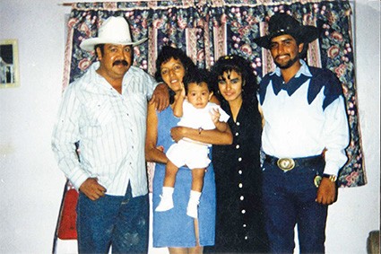 Miguel’s parents and godparents. - PROVIDED