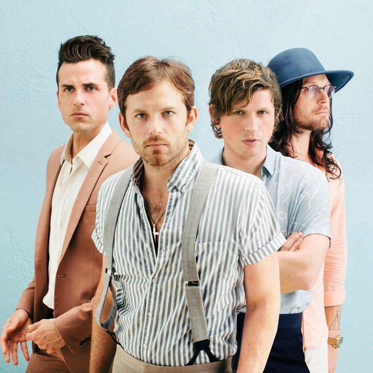 Kings of Leon will perform a free concert during the three-day opening of Scissortail Park Sept. 27. - PHOTO RCA RECORDS / PROVIDED