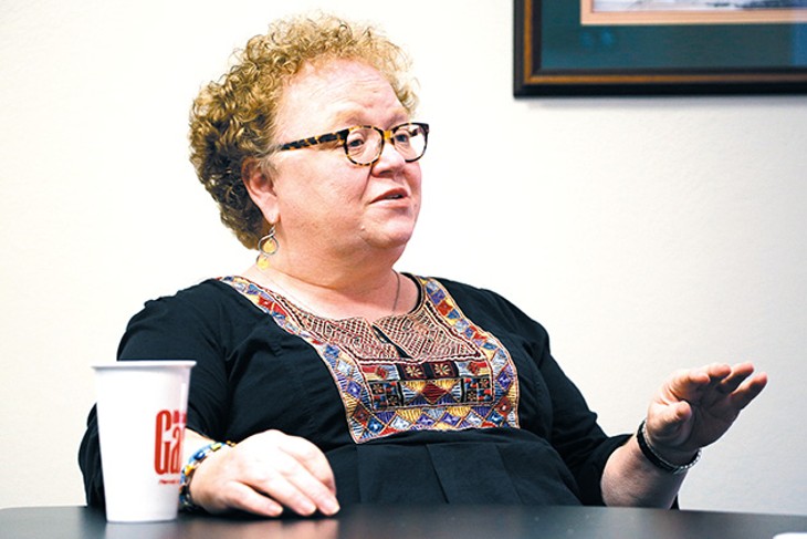 Neighborhood Alliance of Central Oklahoma executive director Georgie Rasco hopes to see close cooperation between Gourley’s OKCPD and neighborhoods to build safer communities. - GAZETTE / FILE