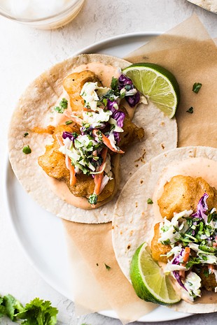 Baja fish tacos from Isabel Eats - ISABEL OROZCO-MOORE / PROVIDED