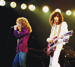 Jimmy Page and Robert Plant of Led Zeppelin in 1977 - WIKIMEDIA COMMONS / PROVIDED