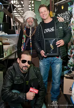 Bobby Black bottom left at the 2013 Amsterdam Cannabis Cup - PROVIDED