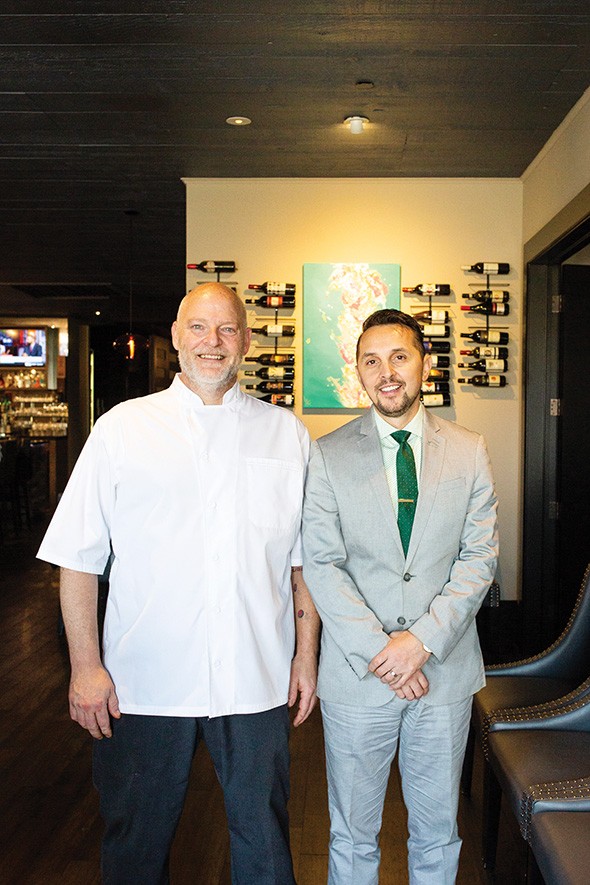 Chef Bill Forster and Enis Mullaliu opened Piatto Italian Kitchen in August. - ALEXA ACE