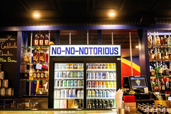 Notorious PIE's alcohol selection includes beer, liquor and cocktails. - ALEXA ACE